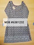 Jacquard Gold Stones Salwar Kameez Dupatta M L XL Plus Size Suit #6381232